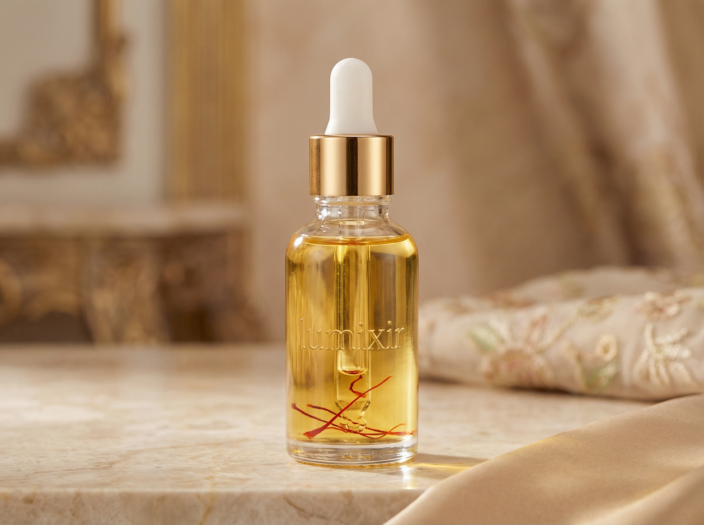 Flacon 30ml sérum anti-âge LUMIXIR argan et safran

